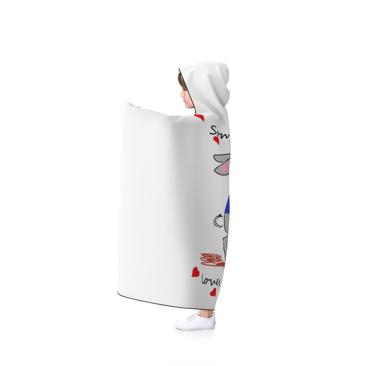 You Are Loved Hooded Blanket