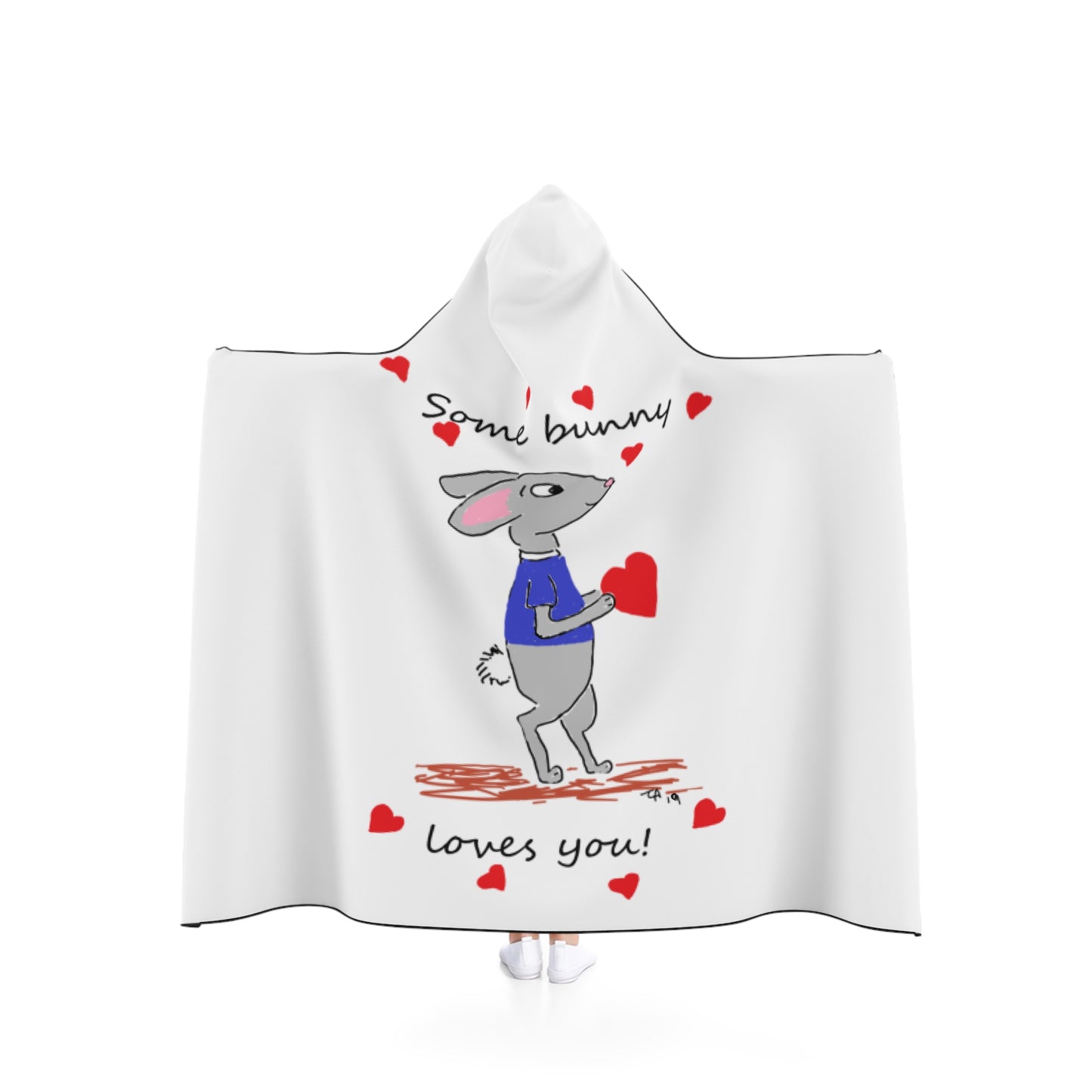 You Are Loved Hooded Blanket