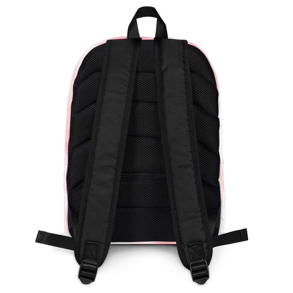 Backpack - You Are Loved - Stick Figure w/Balloon and pink dyetie