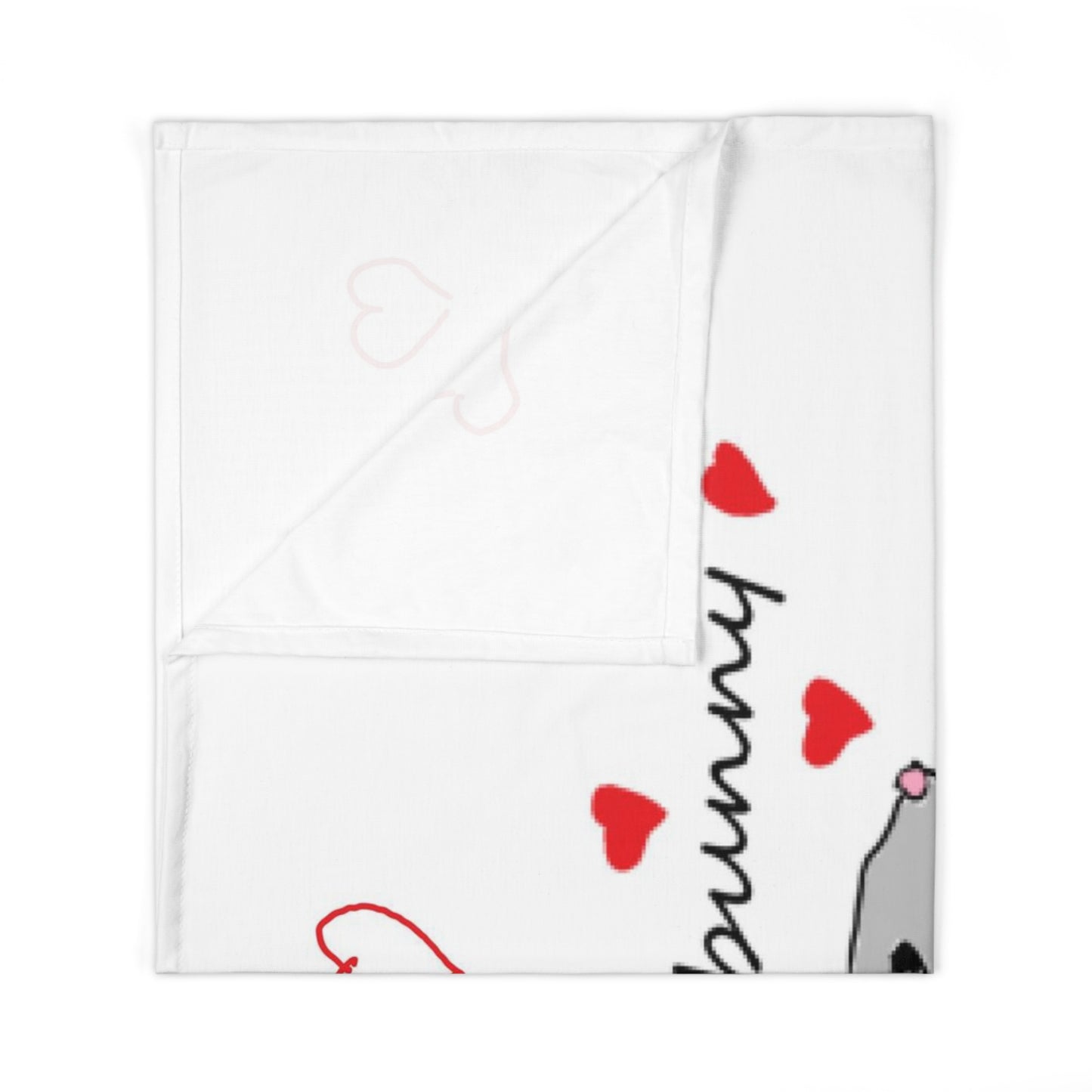 Some Bunny Loves You - Baby Swaddle Blanket